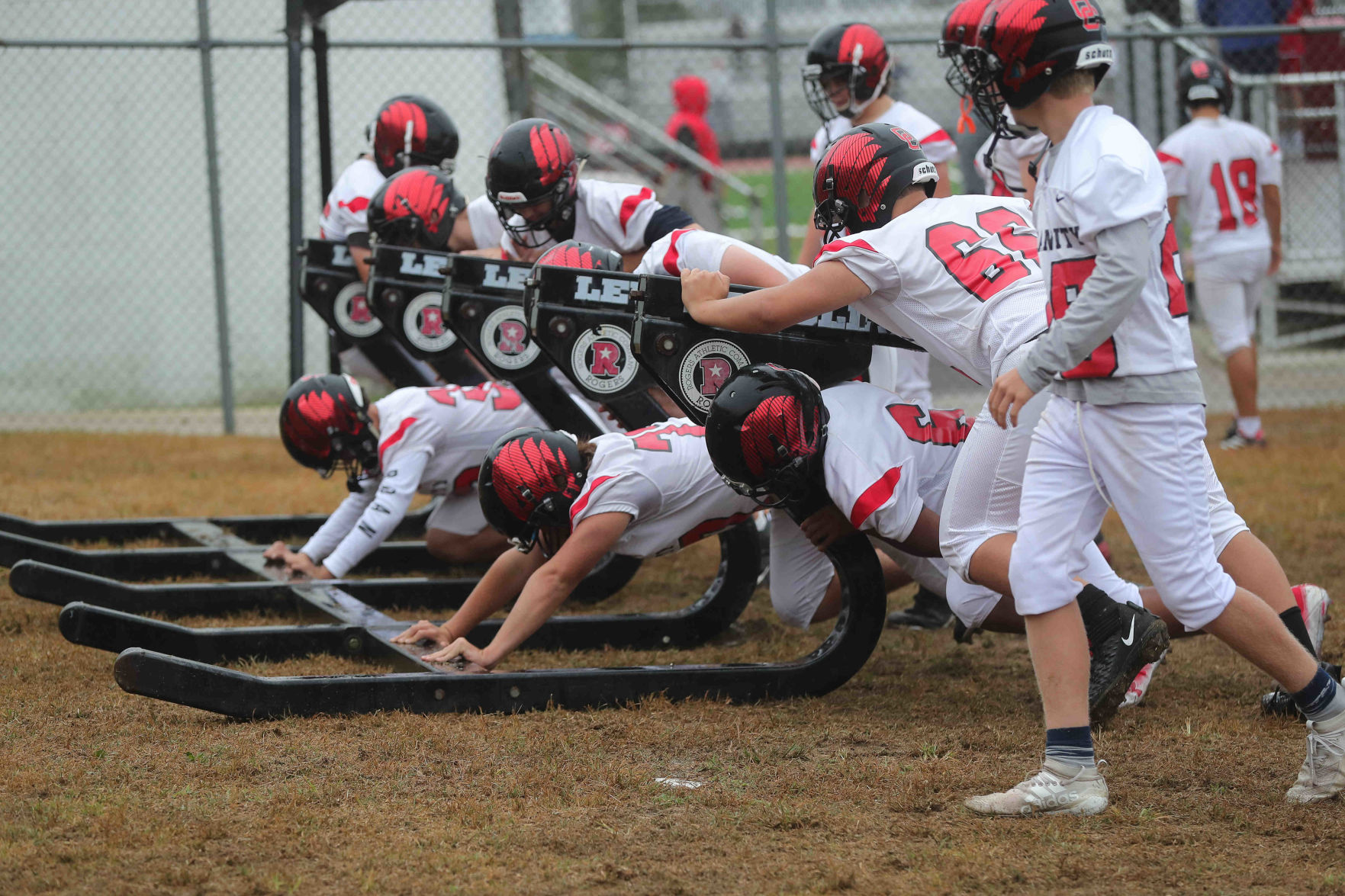 Ocean City football Practice